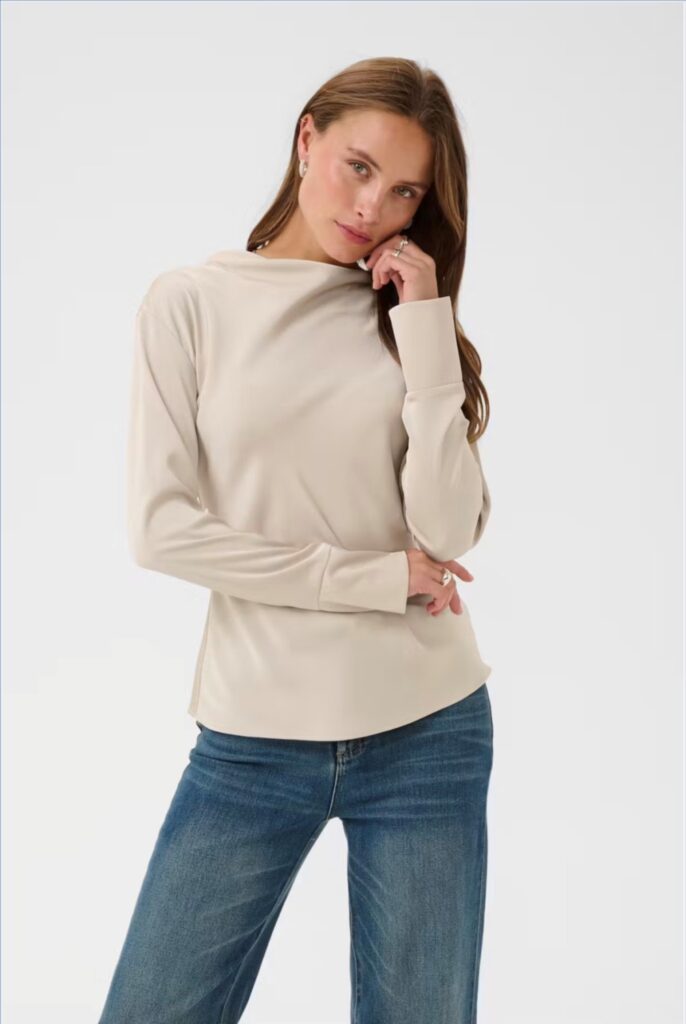 UmalieSZ bluse sandshell